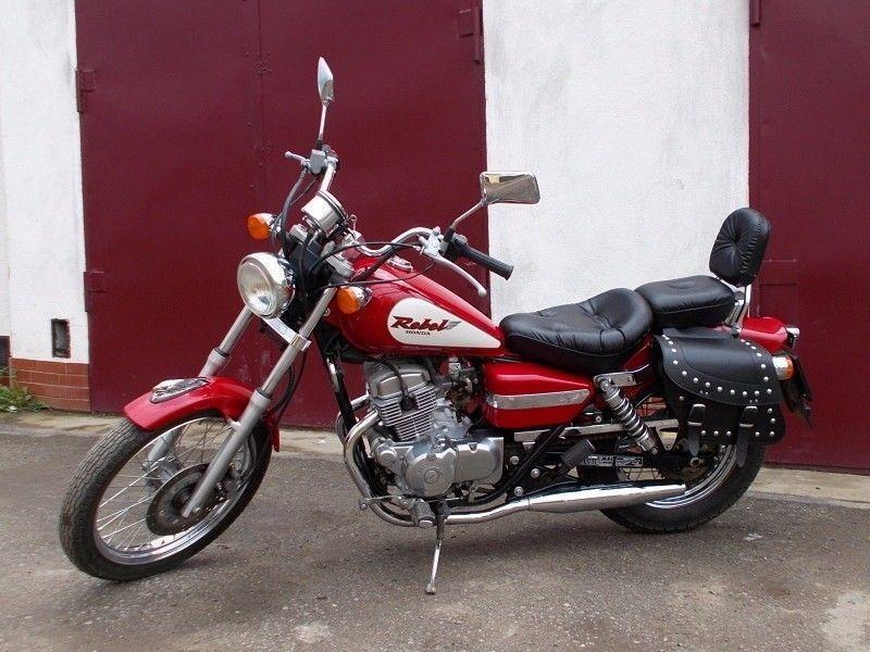 Honda Rebel 125 stan jak NOWA przebieg 9500km zarejestrowana 1wł na kat B