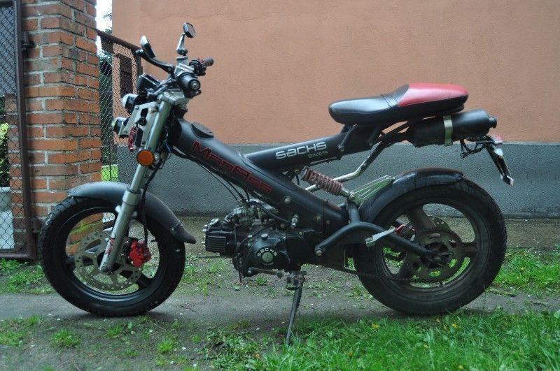 SACHS MADASS 50 z 2004r. Super wygląd, motorower skuter 4-biegowy