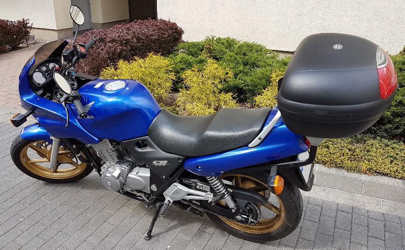 2001 Honda CB, podgrzewane manetk, kufer, super stan