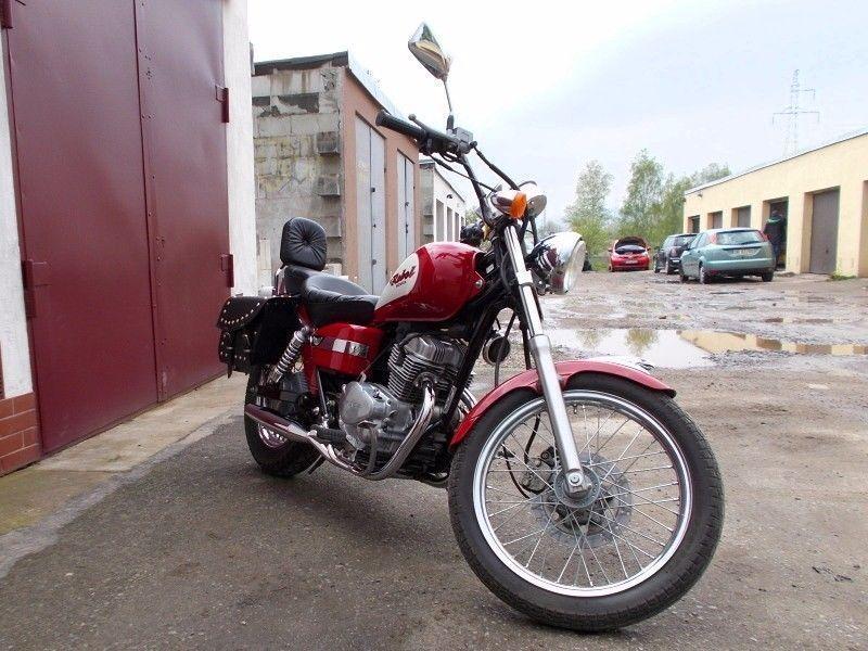 Honda Rebel 125 stan jak NOWA przebieg 9500km zarejestrowana 1wł na kat B po serwisie