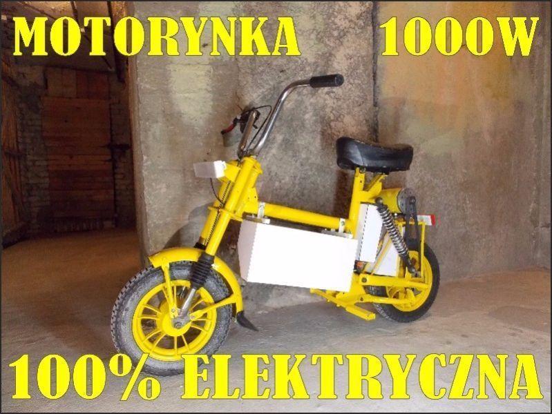 Elektryczna Motorynka - Polska Produkcja - Unikalny Romet EKO