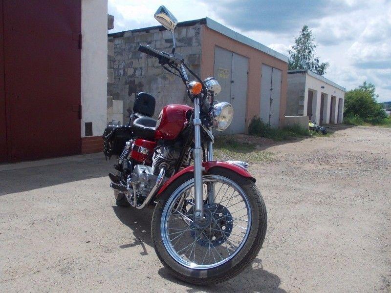 Honda Rebel 125 stan jak NOWA przebieg 9500km zarejestrowana 1wł na kat B po serwisie zamiana