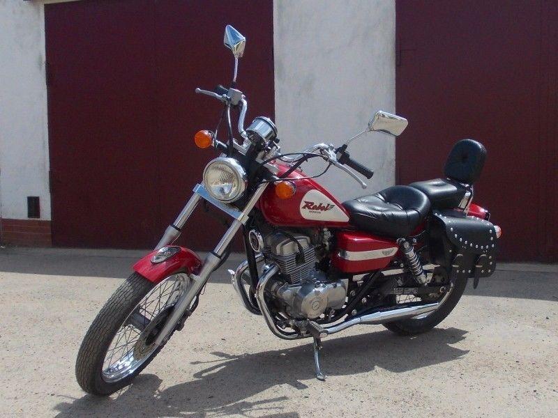 Honda Rebel 125 stan jak NOWA przebieg 9500km zarejestrowana 1wł na kat B po serwisie zamiana