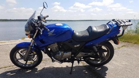 2002 Honda CB500 nowe opony napęd zarejestrowany płyta Givi oferta prywatna