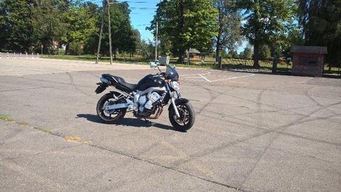 2007r Yamaha FZ6 FZ6n długie opłaty, od motocyklisty