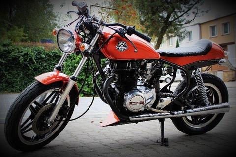 Cafe racer Honda prywatnie transport pj A2