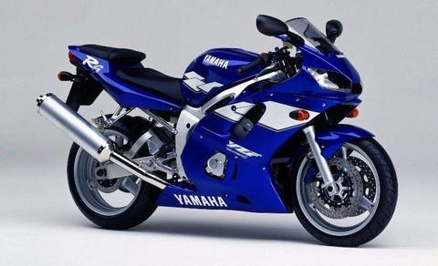 Kupię Yamaha R6 1999-2005 bez prawa do rejestracji