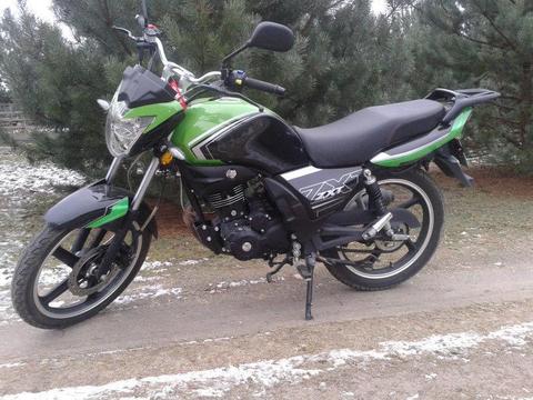 Jak nowy motocykl Romet ZXT 125 /kat.B/ 2016r. na gwarancji