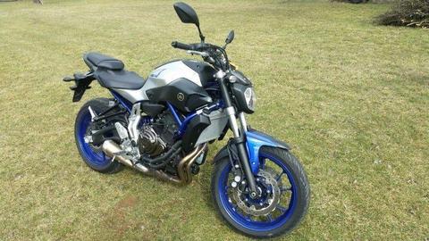 Yamaha MT-07, 2016 rok, 1037 km, Super stan !!! Prywatnie