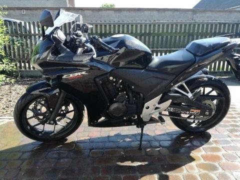 2013 Honda CBR, ABS, Czarna, przebieg 1750km plus roczne ubezp