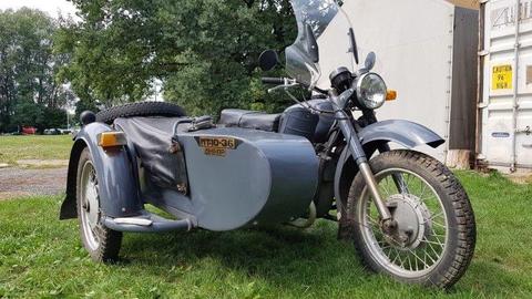 Sprzedam motocykl Dniepr MT10-36 zarejestrowany jako pojazd zabytkowy