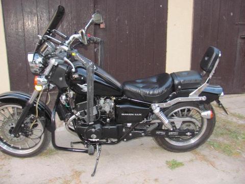 Sprzedam Motocykl Zipp Raven Lux 125cm3. Niski przebieg. Na Gwarancji!!