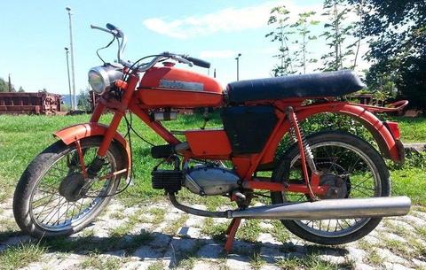 motorower motor ROMET OGAR 200 z roku 1986 - zabytkowy motocykl dla kolekcjonera / Zagórz k. Sanoka
