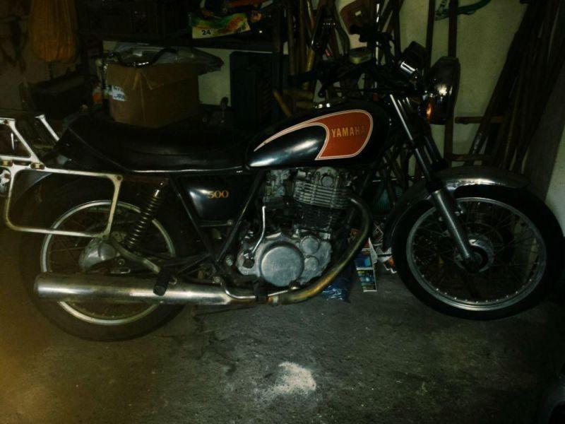 Motocykl zabytkowy Yamaha SR 500