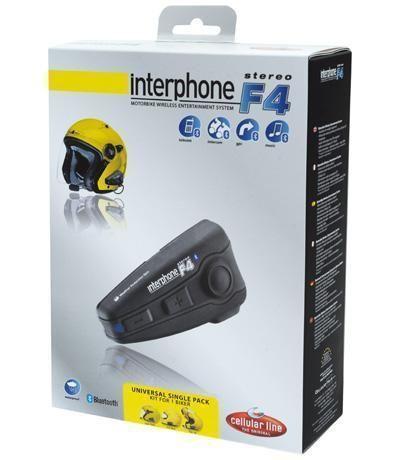 INTERPHONE F4 Cellular Line - Bluetooth Motocyklowy!