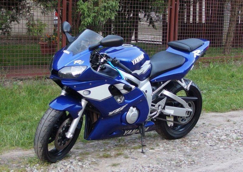 YAMAHA R6 2000 r ZAMIANA ZA SAmochód