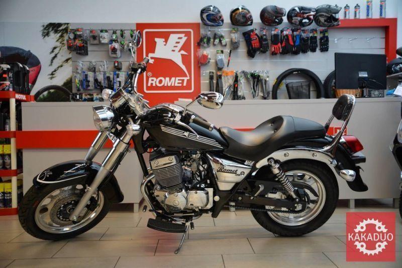 Motocykl ROMET R250 czarny