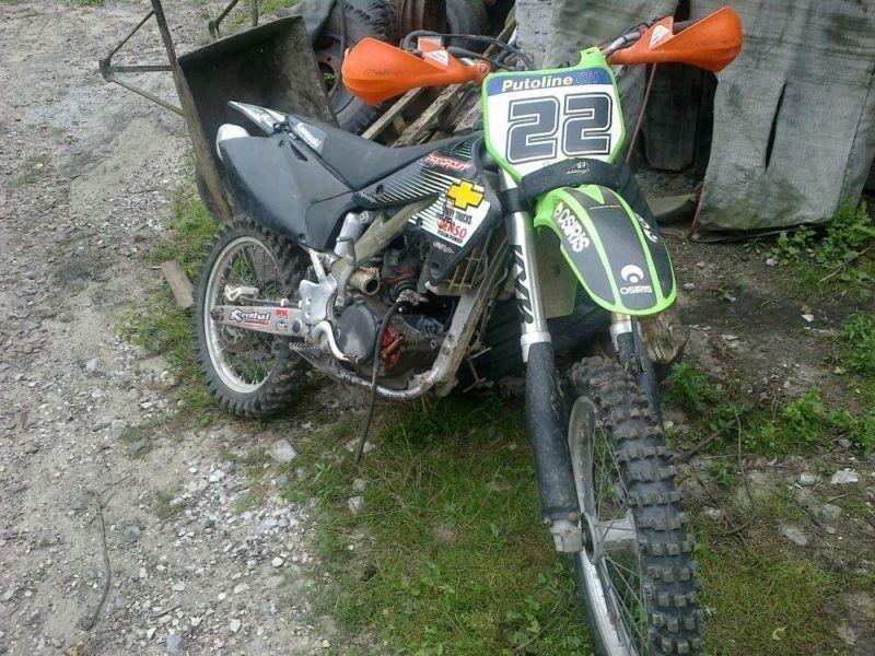 kawasaki kxf 250 okazja 2004 r ( crf yzf husqvarna ktm 450 sx )